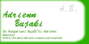 adrienn bujaki business card